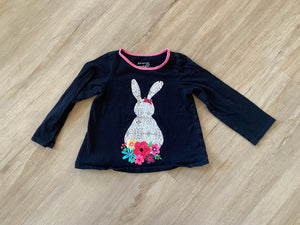 Black Bunny Long Sleeve, 24M