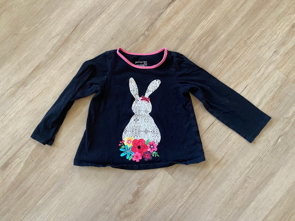 Black Bunny Long Sleeve, 24M