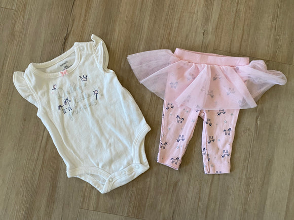 Carter's 'Daddy's Little Princess' Set, 3M