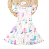 Okie & Lou Ice Cream Truck Dress, 4XL (10/12)