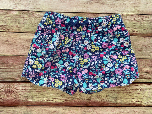 Floral Shorts, 2T