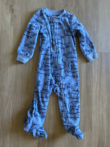 Carter's Fleece Alligator Sleeper, 6-9M