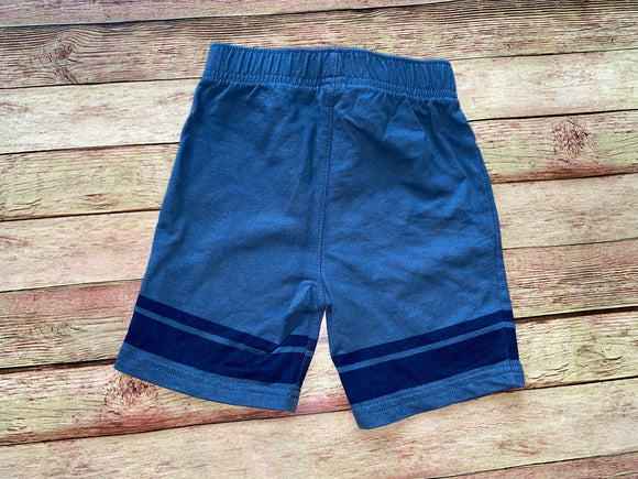 Blue Cotton Shorts, 5T