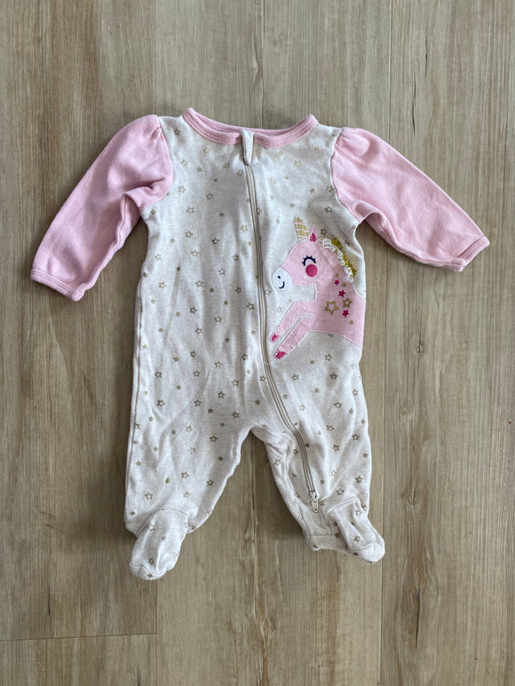 Wonder Nation Unicorn Sleeper, 0-3M