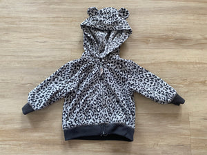 Carter's Fleece Cheetah/Leopard Print Jacket, 6M