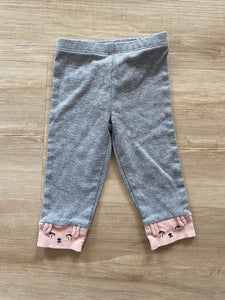 Carter's Animal Hem Leggings, 9M