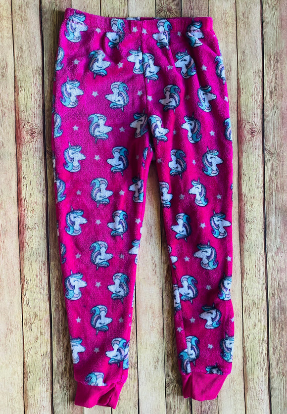 Fleece Unicorn Lounge Pants, XL(14-16)