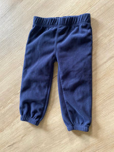 Carter's Navy Fleece Sweatpants, 24M