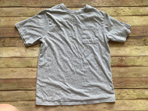 Grey Speckled Pocket Tee, XL(14-16)