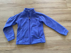 Columbia Purple Fleece Jacket, S(7/8)