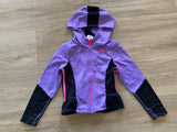 Adidas Purple/Pink/Black Zip Up Sweatshirt, 6