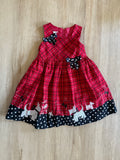 Bonnie Jean Scottie Plaid Dress, 3T