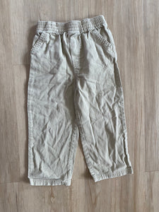 Garanimals Khaki Pull On Pants, 4T