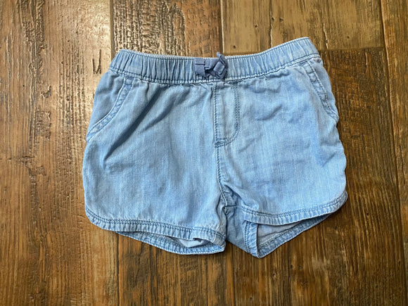 Children's Place Light Blue Denim Shorts, 3T