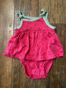 Carter's Watermelon Romper, 3M