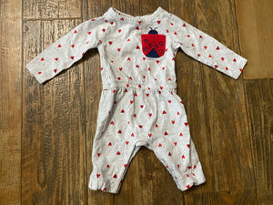 Carter's Ladybug Jumpsuit, NB