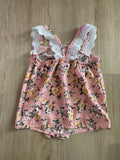 Little Lass Floral Top, 4T