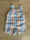 Carter's Plaid Overall, 6M