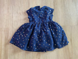 Carter's Navy, Gold Dress, 9M