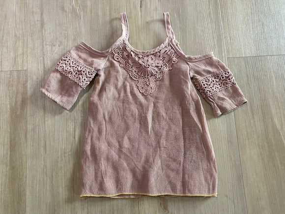 Bailey's Blossoms Brown Top, 12-18M