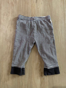 Burts Bees Striped Leggings, 6-9M