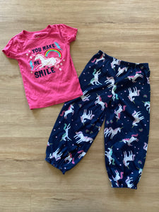 Carter's Unicorn 'You Make Me Smile' PJ Set, 5T