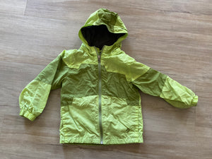 Columbia Green Windbreaker Jacket, 4T