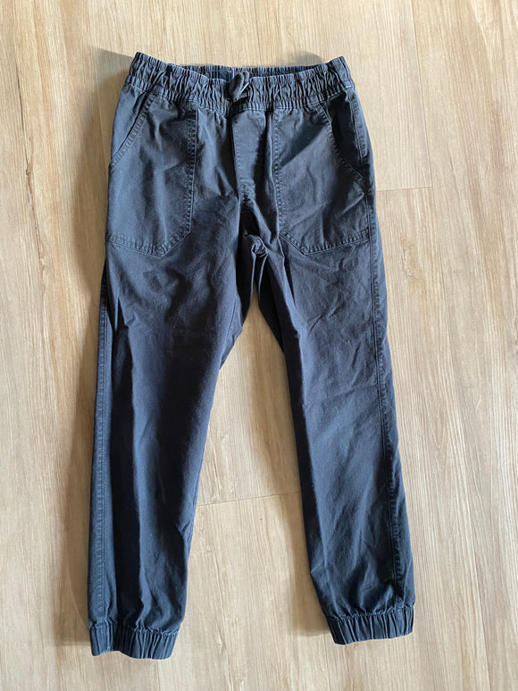 Art Class Charcoal Grey Pull On Canvas Joggers, 10