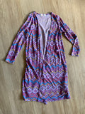 LulaRoe Purple Designed Cardigan, 10