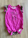 Carhartt 'wild thing' Deer Onesie, 3M
