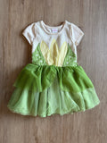 Disney Princess Tiana or Tinkerbell Dress, 4T