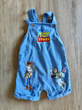 Disney Toy Story Shorts Overalls, 24M