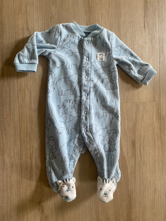 Carter's Safari Fleece Sleeper, 3M