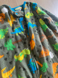 peas & carrots Fleece Dino Sleeper, 4T