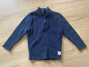 H&M Navy Blue Sweater, 3/4T