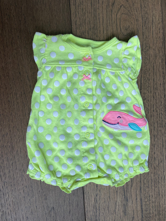 Whale Romper, NB