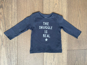 The Snuggle is Real Long Sleeve, 6M