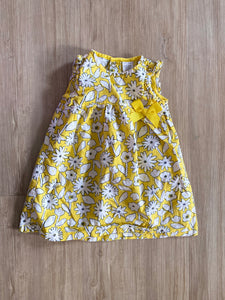 Carter's Yellow, Flower Dress, 9M