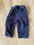 OshKosh Navy Corduroy Pants, 12M