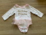 Modern Baby 'Birthday Princess' Tutu Onesie, 18M