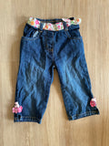 Gymboree Flower Denim Pants, 12-18M