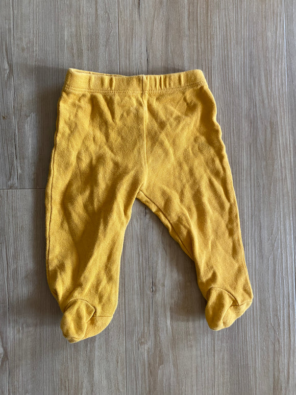 Spasilk Yellow Footie Pants, 3M