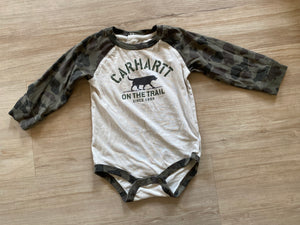 Carhartt 'On the Trail' Onesie, 18M