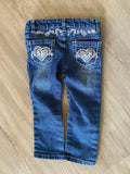 Arizona Heart Sequence Jeans, 2T