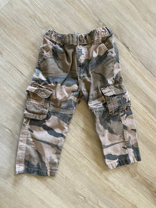 Wrangler Brown Camo Pants, 2T