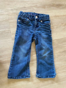 Cherokee Boot Cut Denim Pants, 2T