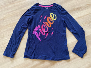 Danskin Now 'Fierce' Long Sleeve, M(7-8)