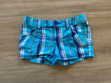 SO Blue Plaid Shorts, 7