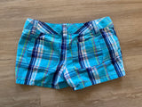 SO Blue Plaid Shorts, 7