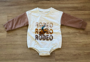 Boutique Rodeo Bubble Romper, 80 (6-12M)